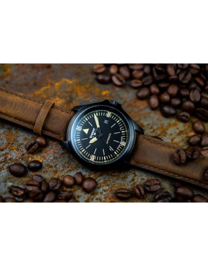 Traser P67 Officer Pro Automatic Black/Brown 110756