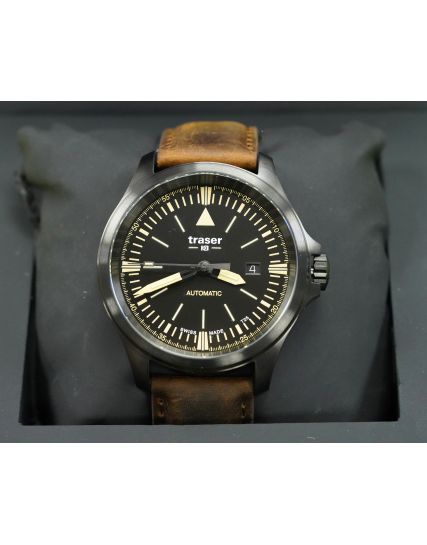 Traser P67 Officer Pro Automatic Black/Brown 110756
