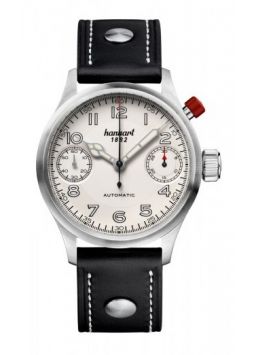 Hanhart Pioneer MonoScope silver, flat bezel 732.220-0010