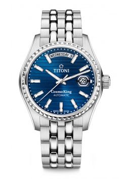 Titoni Cosmo King Blue 797 S-696