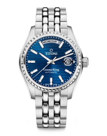 Titoni Cosmo King Blue 797 S-696