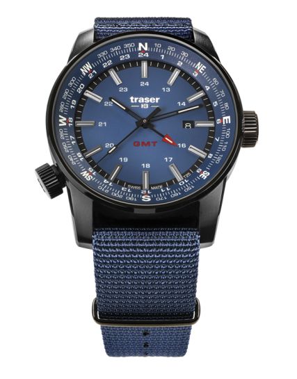 Traser P68 Pathfinder GMT Blue 109034