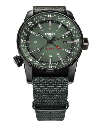 Traser P68 Pathfinder GMT Green 109035