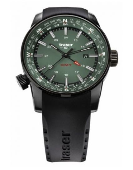 Traser P68 Pathfinder GMT Green 109744