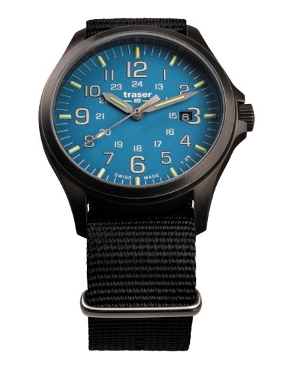 Traser P67 Officer Pro GunMetal SkyBlue 108647