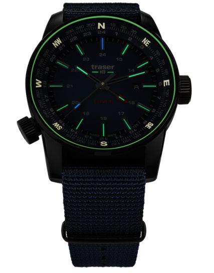 Traser P68 Pathfinder GMT Blue 109034