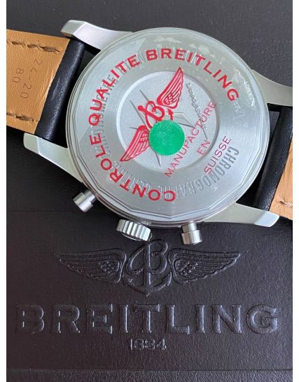 Breitling Transocean Chronograph Unitime Pilot Black AB0510U6/BC26/441X