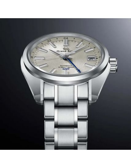 Grand Seiko Snowfall Mount Iwate Hi-Beat 36000 GMT SBGJ263