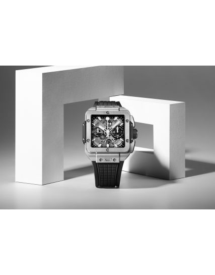Hublot SQUARE BANG Unico Titanium 821.NX.0170.RX