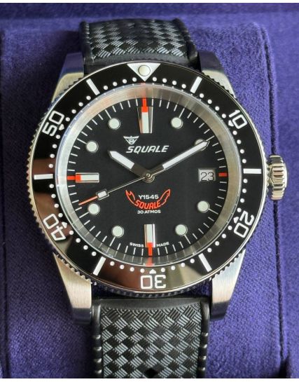 Squale 1545 Black 1545BKBKC.HT 