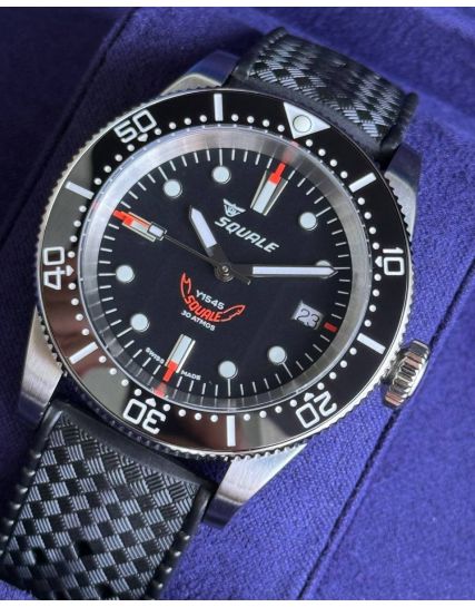 Squale 1545 Black 1545BKBKC.HT 