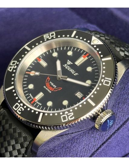 Squale 1545 Black 1545BKBKC.HT 