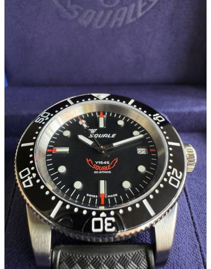 Squale 1545 Black 1545BKBKC.HT 
