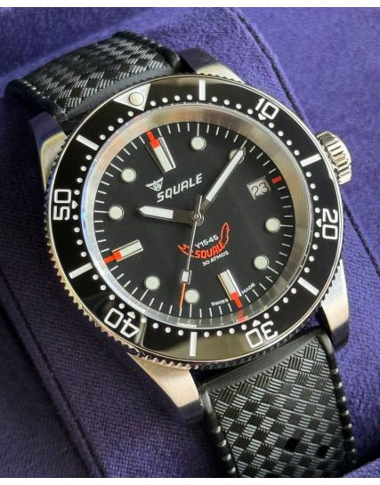 Squale 1545 Black 1545BKBKC.HT 