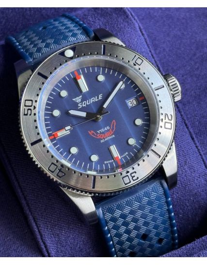 Squale 1545 Steel Blue 1545SSBLC.HTB