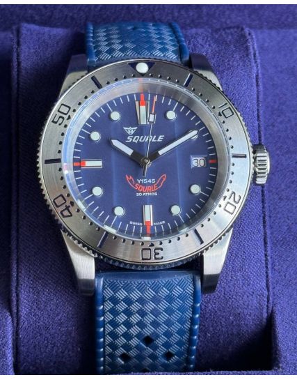 Squale 1545 Steel Blue 1545SSBLC.HTB