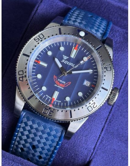Squale 1545 Steel Blue 1545SSBLC.HTB
