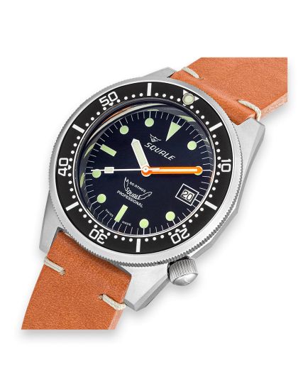 Squale 1521 Black Blasted 1521BKBL.PC