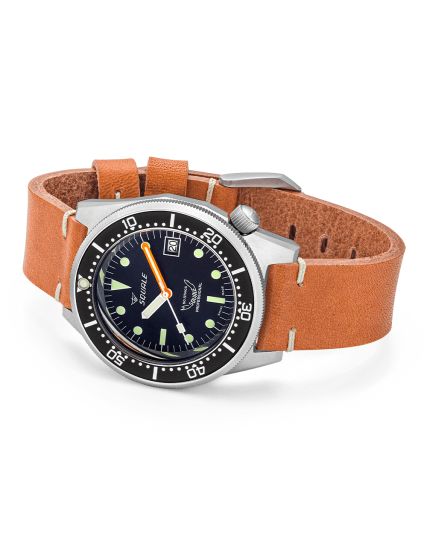 Squale 1521 Black Blasted 1521BKBL.PC