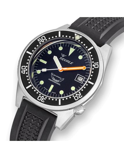 Squale 1521 Black Blasted 1521BKBL.VO