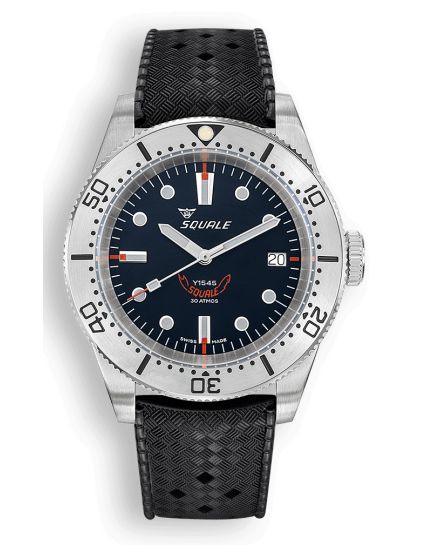 Squale 1545 Steel Black 1545SSBK.HT