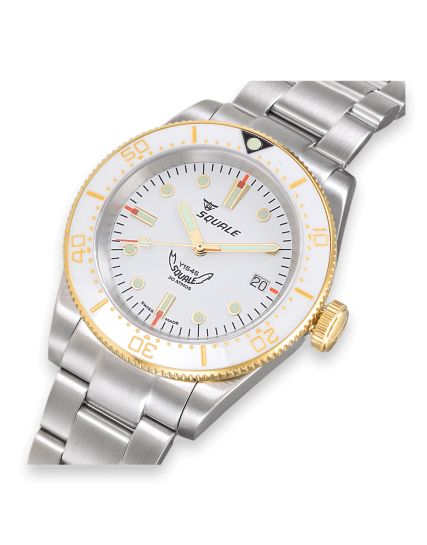 Squale 1545 White 1545WTWT.AC
