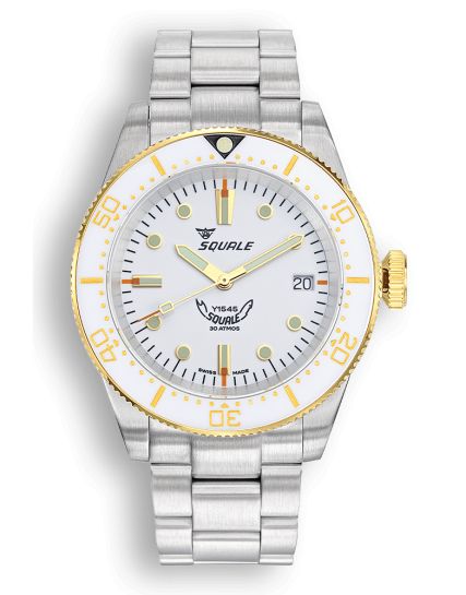 Squale 1545 White 1545WTWT.AC