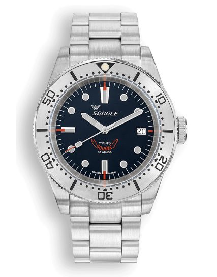Squale 1545 Steel Black 1545SSBK.AC
