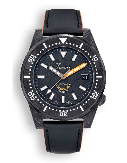 Squale T-183 Forged Carbon Orange Herrenuhr