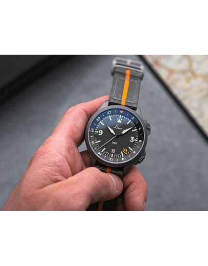 Laco Frankfurt GMT Schwarz 862120.2