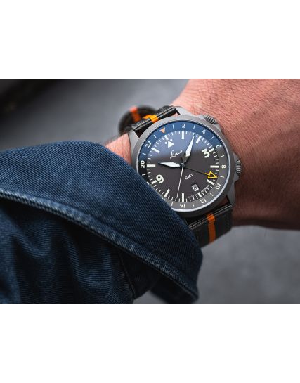 Laco Frankfurt GMT Schwarz 862120.2