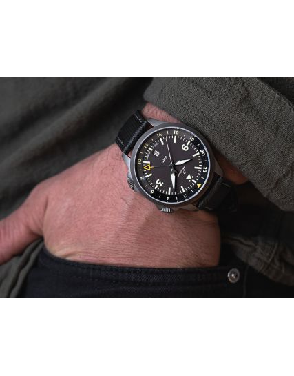 Laco Frankfurt GMT Schwarz 862120.2