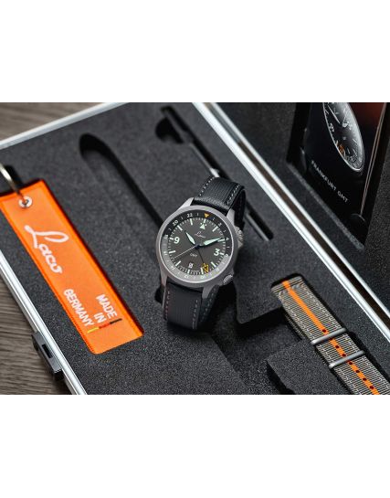 Laco Frankfurt GMT Schwarz 862120.2