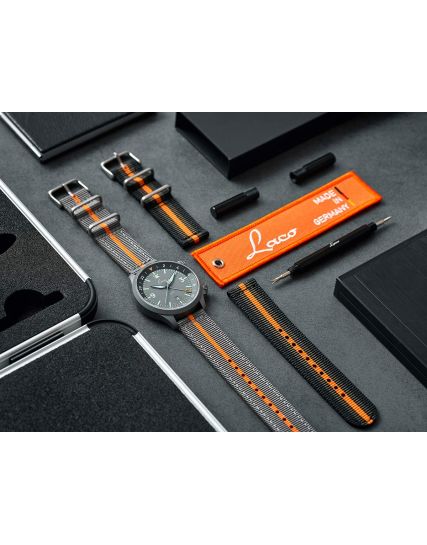 Laco Frankfurt GMT Grau 862121.2