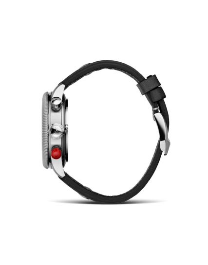 Hanhart Pioneer TwinDicator black, fluted bezel 731.210-0010