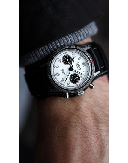 Hanhart 417 ES 1954 Flyback Panda H701.201-7010