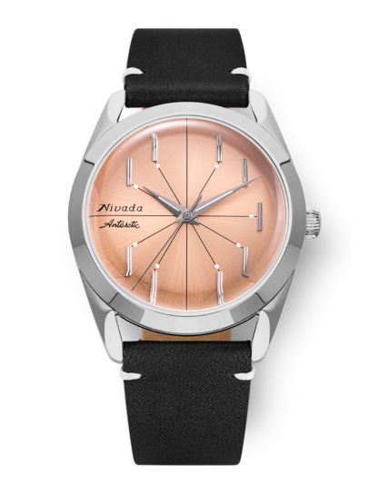 Nivada Grenchen Antarctic Spider Salmon No Date 32050A15