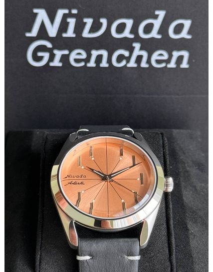Nivada Grenchen Antarctic Spider Salmon No Date 32050A15