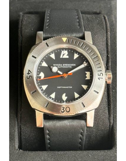 Nivada Grenchen White Pacman - Depthmaster 14102A17