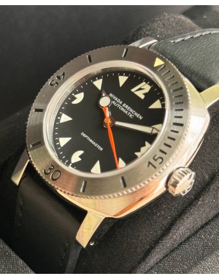 Nivada Grenchen White Pacman - Depthmaster 14102A17