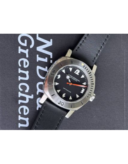 Nivada Grenchen White Pacman - Depthmaster 14102A17