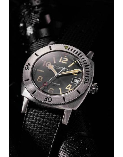 Nivada Grenchen Numerals Date - Depthmaster Green 14103A01