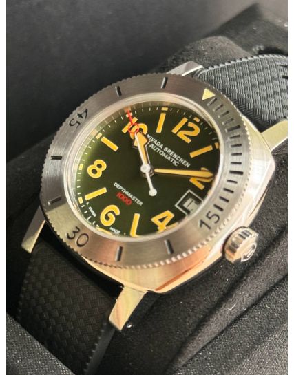 Nivada Grenchen Numerals Date - Depthmaster Green 14103A01