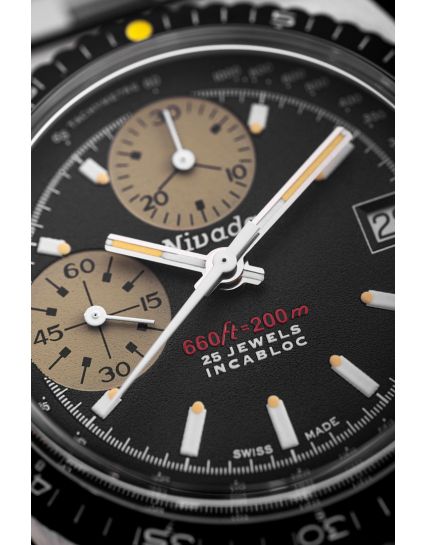 Nivada Grenchen Chronosport Yellow 77001A45