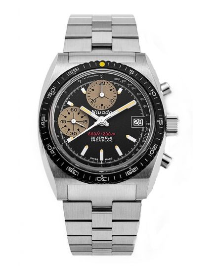 Nivada Grenchen Chronosport Yellow 77001A45
