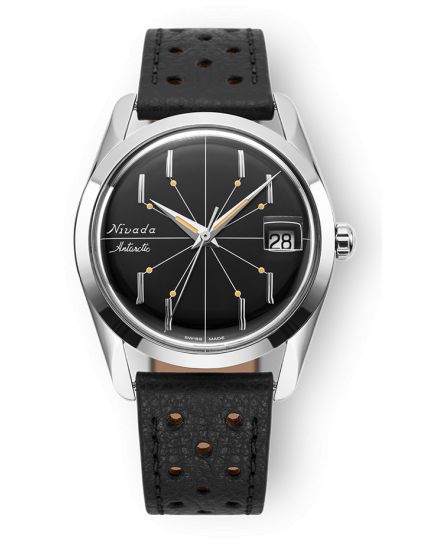 Nivada Grenchen Antarctic Spider Black 35mm 35011M40