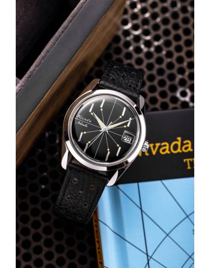 Nivada Grenchen Antarctic Spider Black 35mm 35011M40