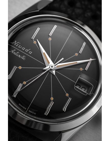 Nivada Grenchen Antarctic Spider Black 35mm 35011M40