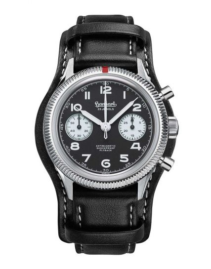 Hanhart 417 ES 1954 Flyback Reverse Panda H701.211-7010