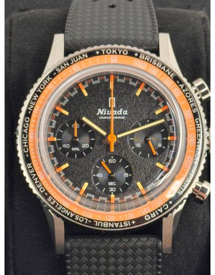 Nivada Grenchen Chronoking Mecaquartz- Inter.Bezel 87042Q01